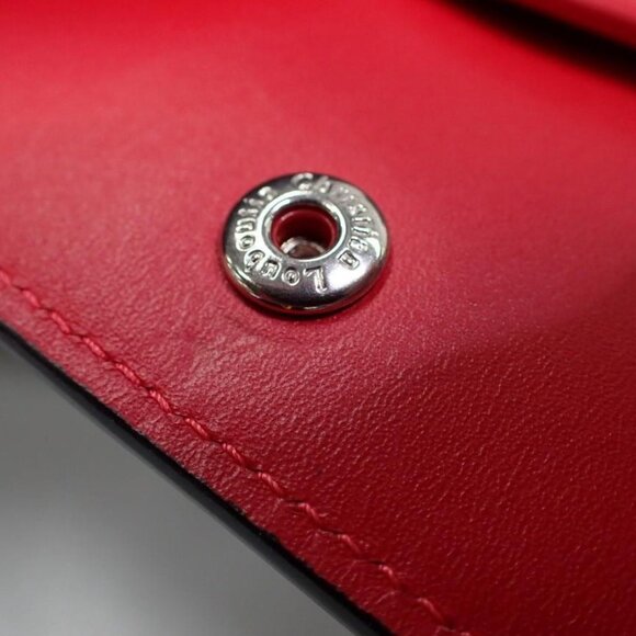 Christian Louboutin Studs Wallet Compact Bi-Fold Leather - Picture 8 of 14